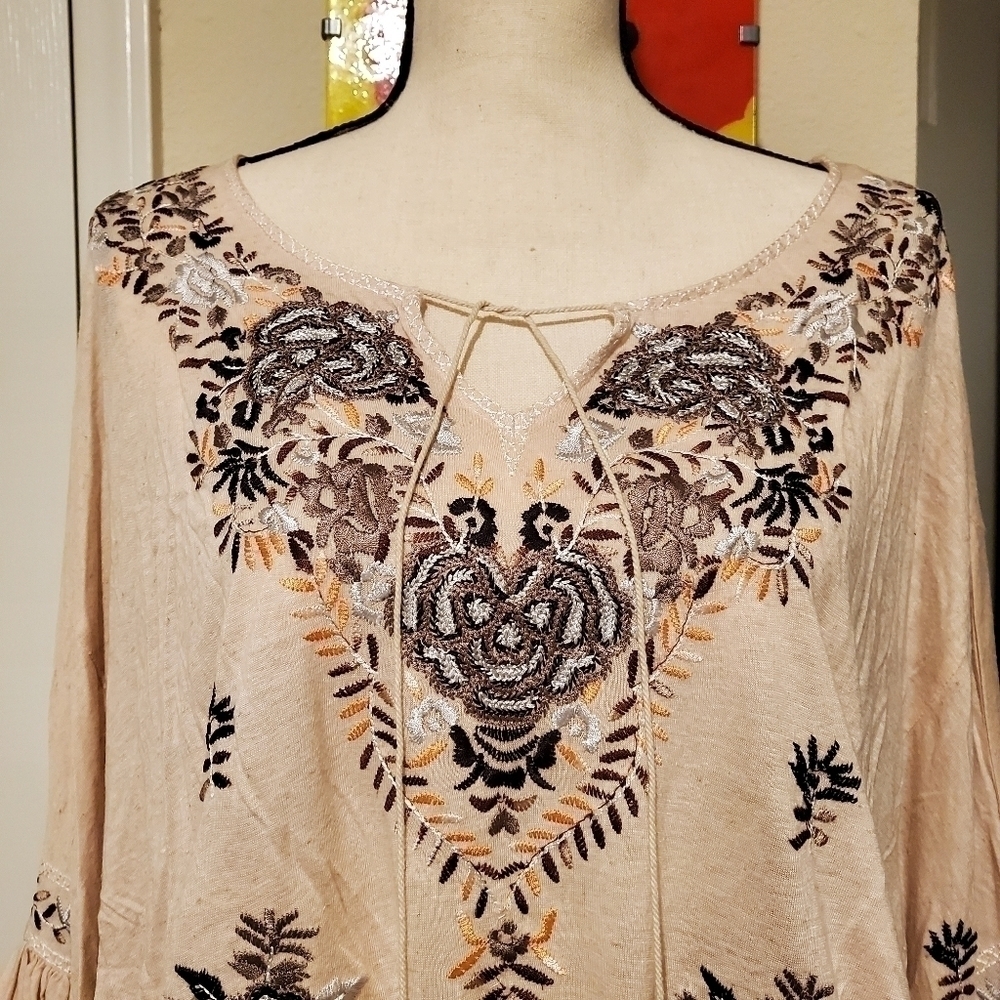 Free People | Boho Bell Sleeve Top - Picture 2 of 6